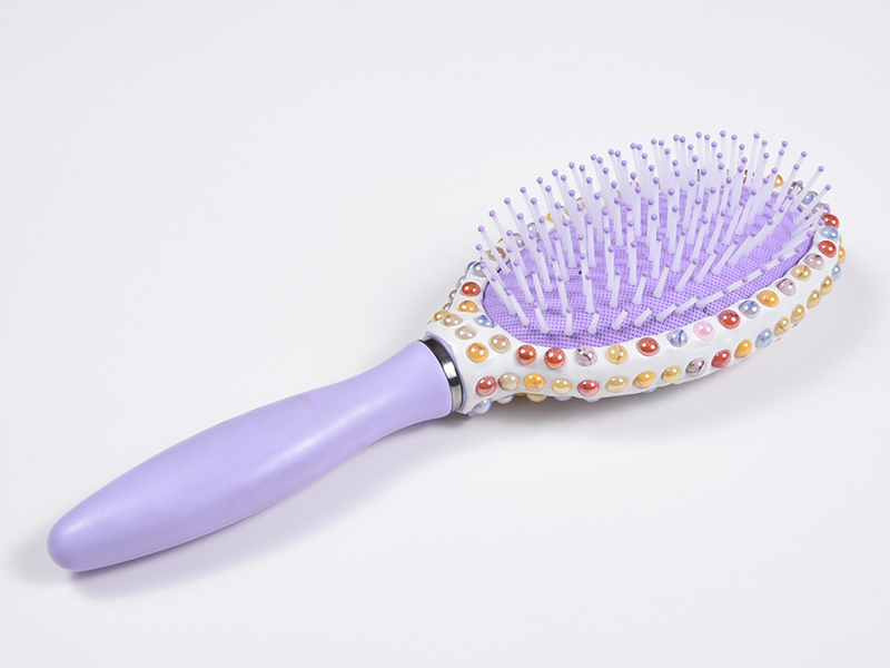 Jewelry Bling Ovale Haarbürste zum Entwirren