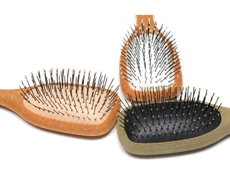 Frauenpflege-Massagegerät, weiches Kissen, nasse, runde Haarbürste