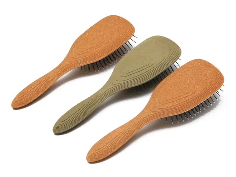 Frauenpflege-Massagegerät, weiches Kissen, nasse, runde Haarbürste