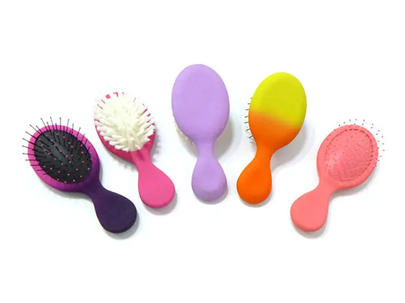 Brosse a Cheveux Afro Tangle Haarbürste Herren mit Gummibeschichtung