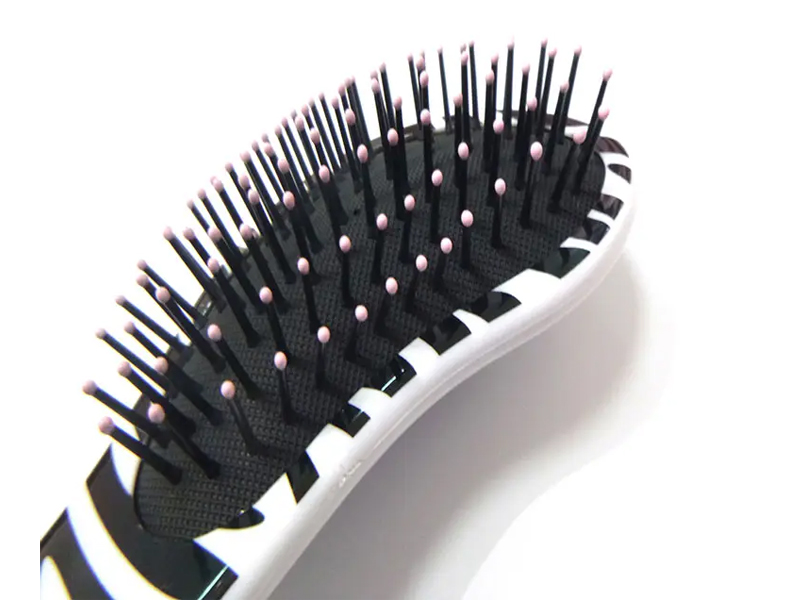 Runder Glätteisen-Haar-Shampoo-Kamm