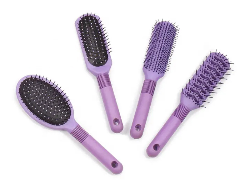 Soft-Touch-Haarbürsten-Set zum Entwirren